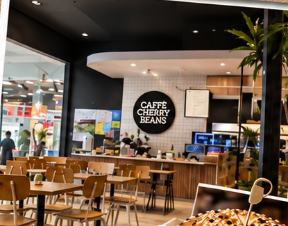 Caffè Cherry Beans Broadmeadows interior
